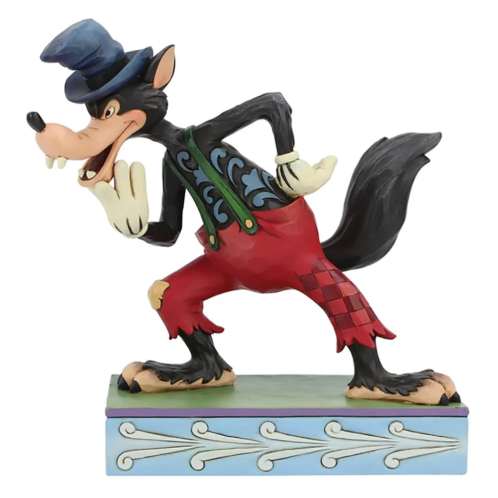 Disney Traditions - Je vais souffler et je vais souffler ! (Figurine du grand méchant loup de Silly Symphony) Image 1