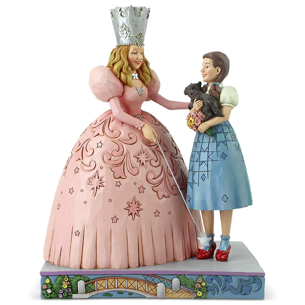 Le Magicien d'Oz de Jim Shore - Glinda et Dorothy en chaussons de rubis Image 1