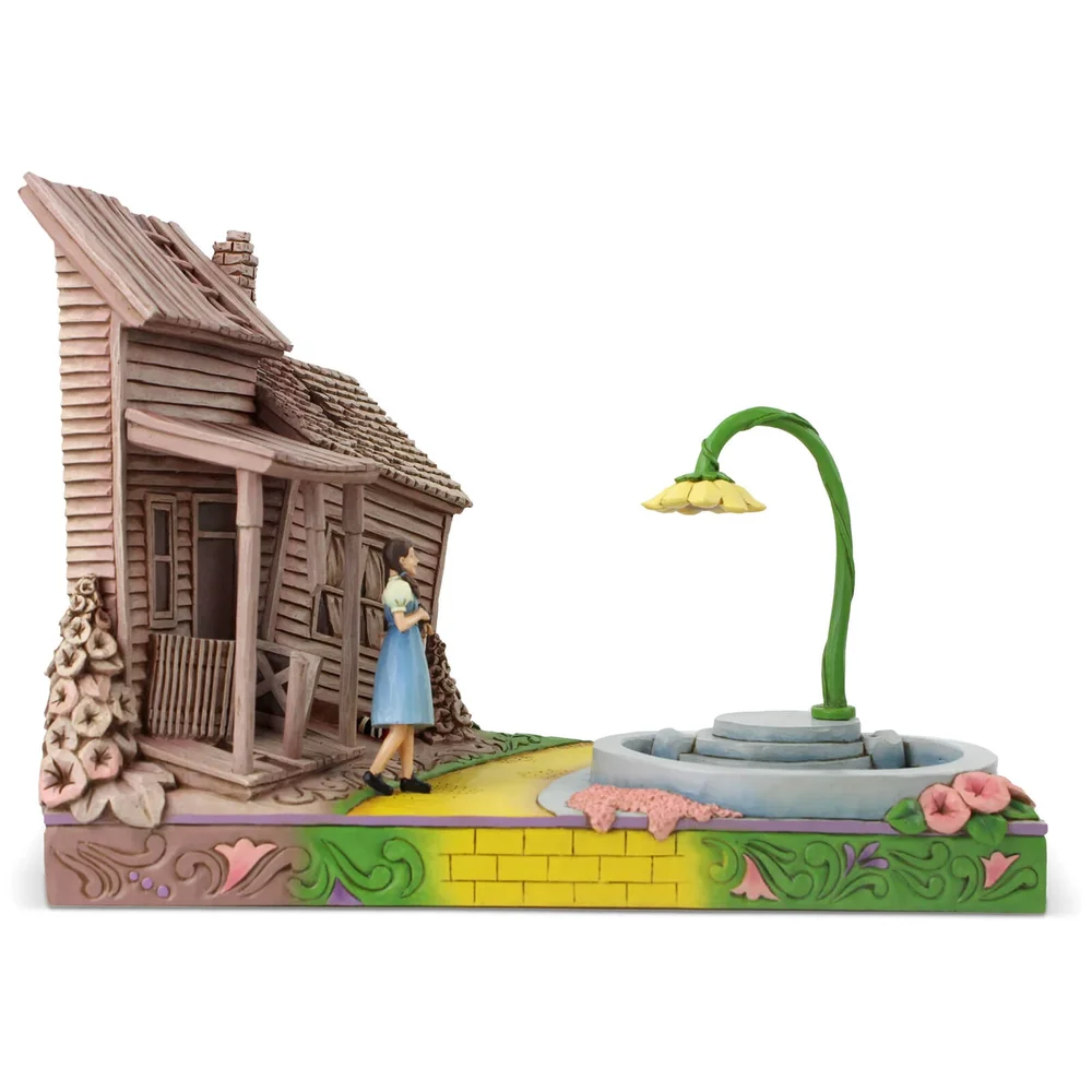 Le Magicien d'Oz de Jim Shore - Dorothée fait un pas au Kansas pour Oz Image 1