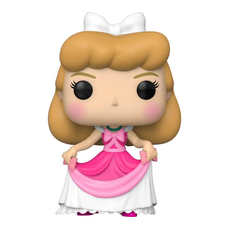 Disney Cendrillon en robe rose Pop! Figurine en vinyle Image 1
