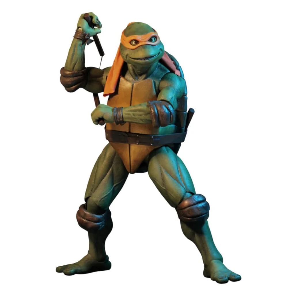 NECA TMNT - Figurine échelle 1/4 - Michelangelo (film de 1990) Image 1
