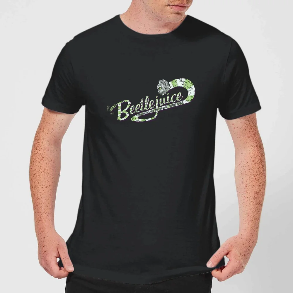 Beetlejuice Turn On The Juice Unisex T-Shirt - Black - S - Noir Image 1
