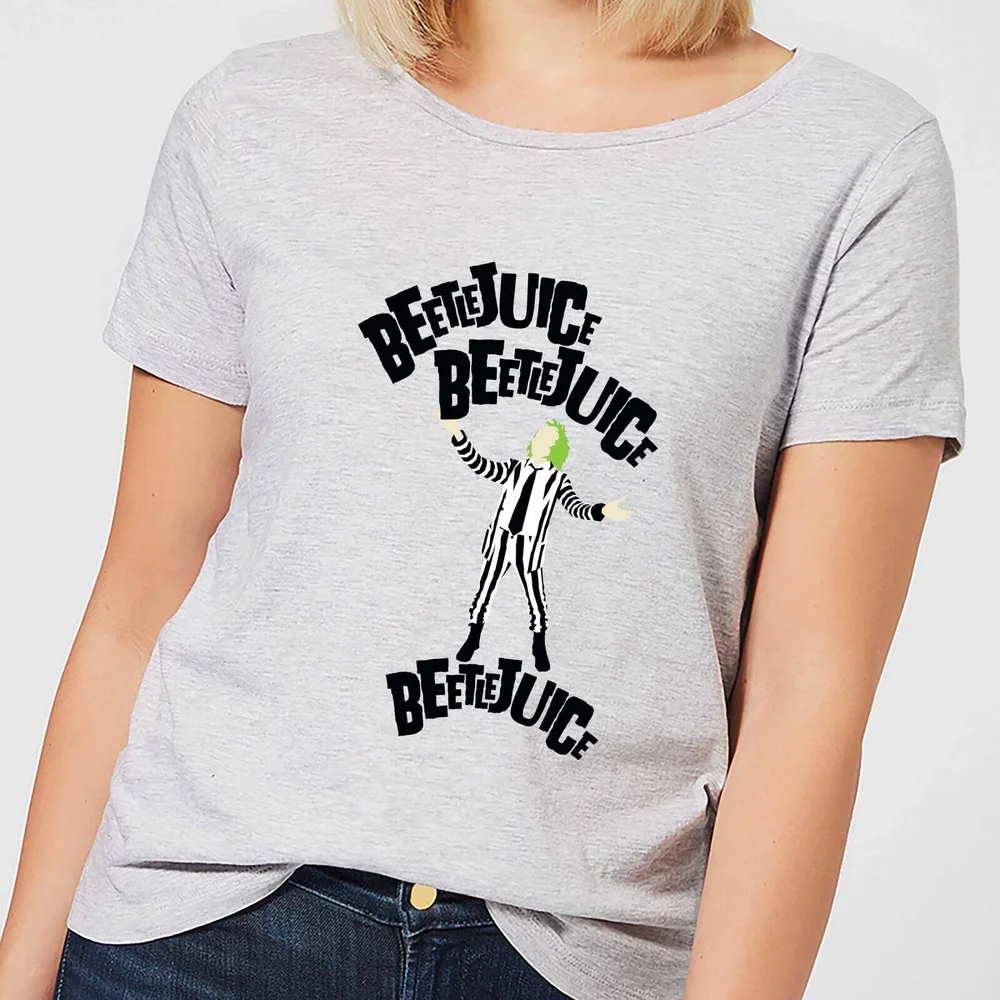 Beetlejuice Beetlejuice Beetlejuice Women's T-Shirt - Grey - XS - Gris Image 1