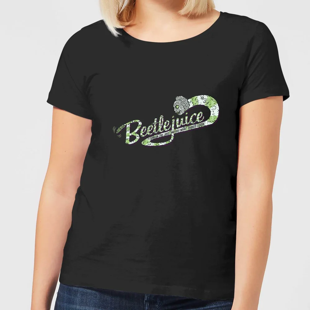 Beetlejuice Turn On The Juice Women's T-Shirt - Black - XS - Noir Image 1