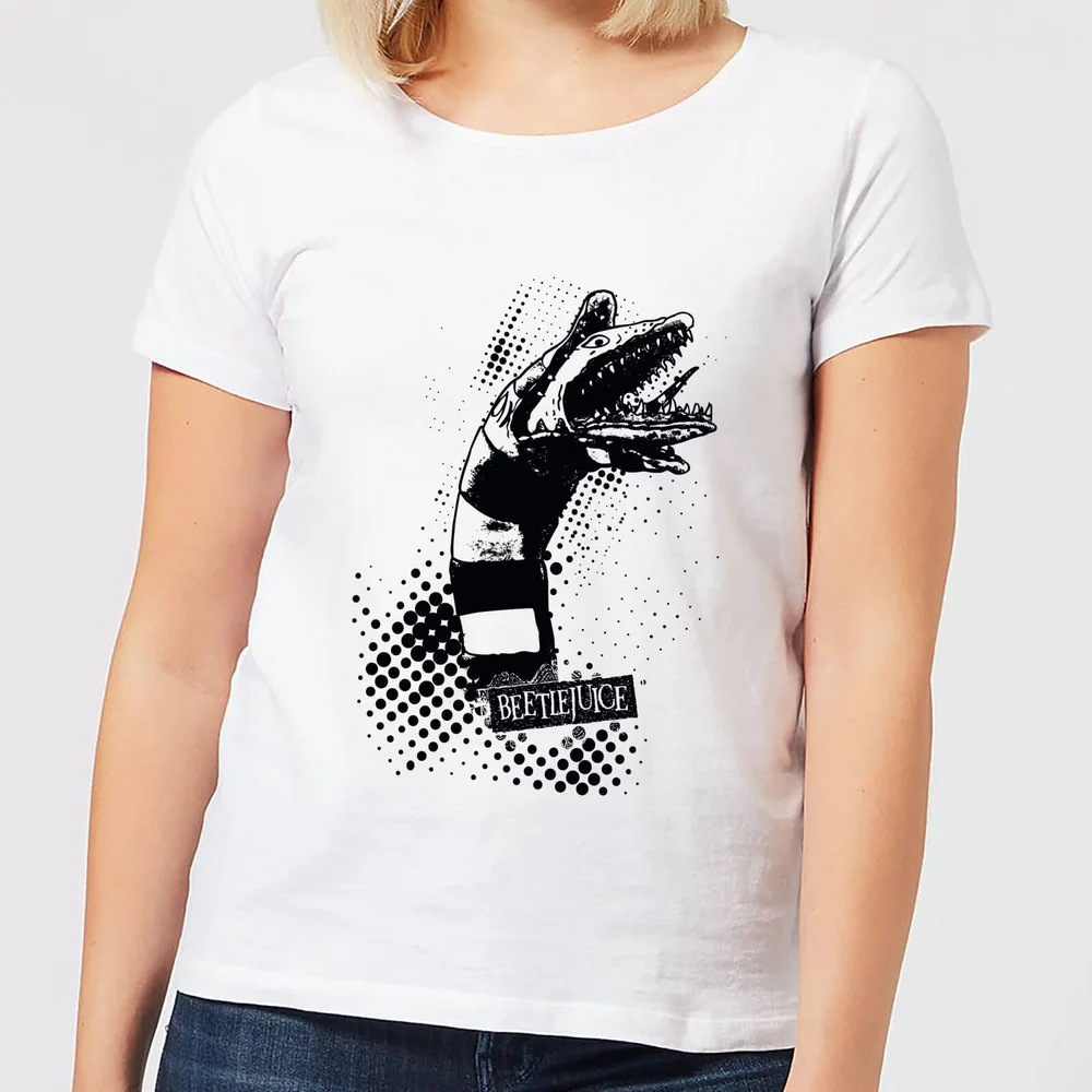 Beetlejuice Sandworm Attack Women's T-Shirt - White - XS - Blanc Image 1
