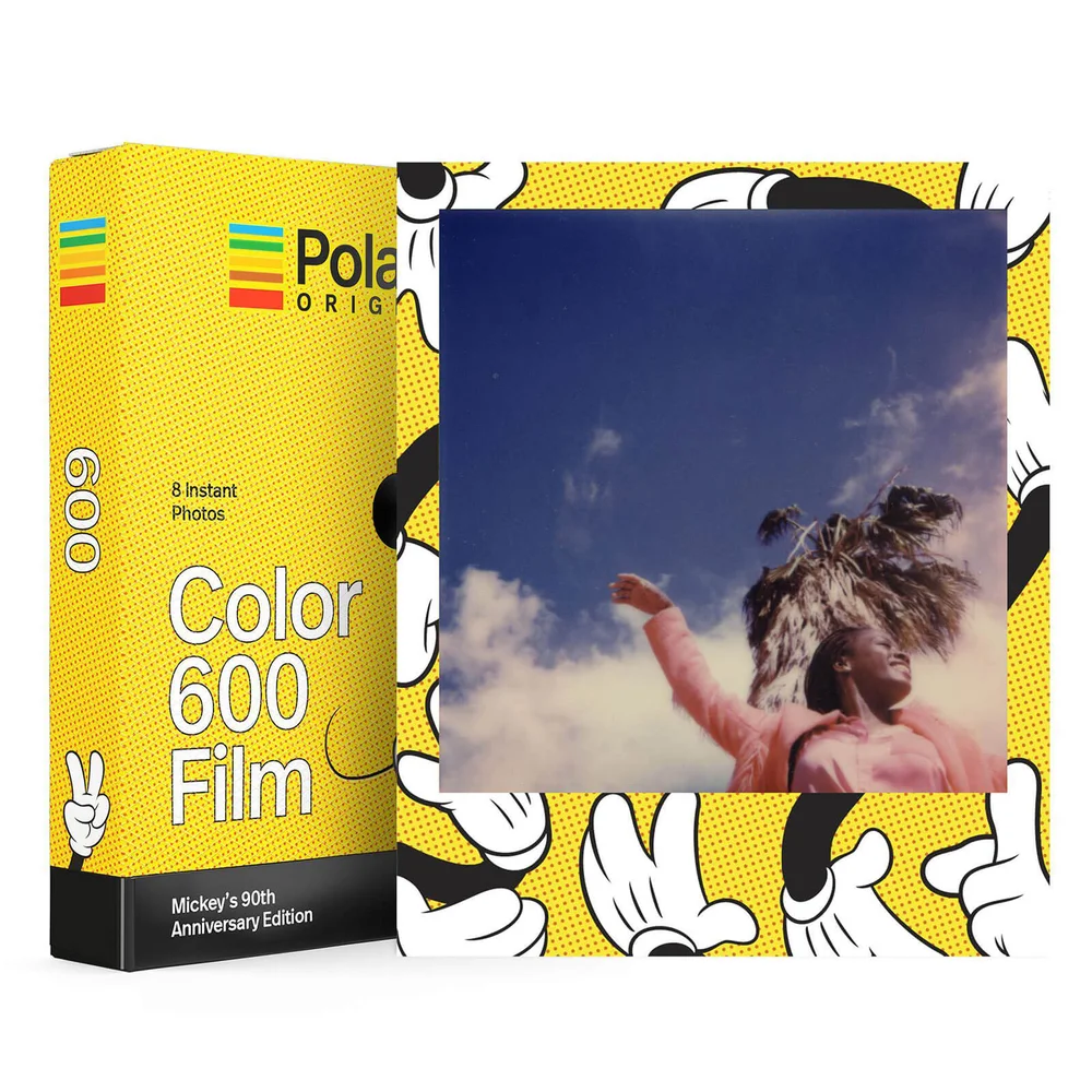Polaroid Originals Colour Film for 600 Mickey Mouse Camera - 90th Anniversary Limited Edition Image 1