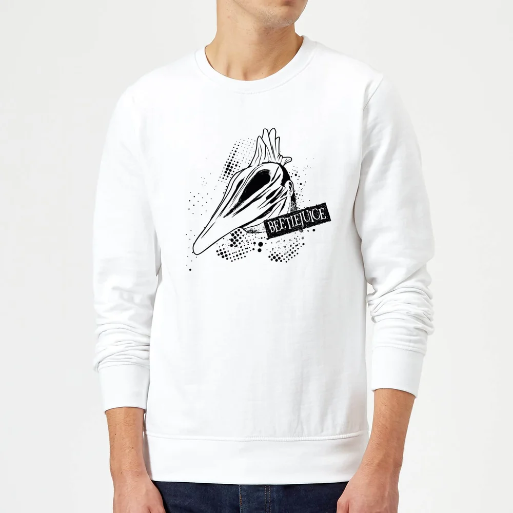 Beetlejuice Adam Monster Sweatshirt - White - S - Blanc Image 1
