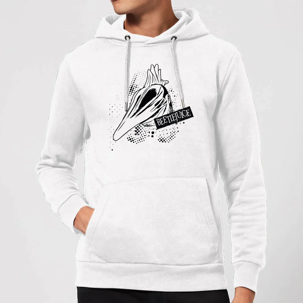 Beetlejuice Adam Monster Hoodie - White - S - Blanc Image 1