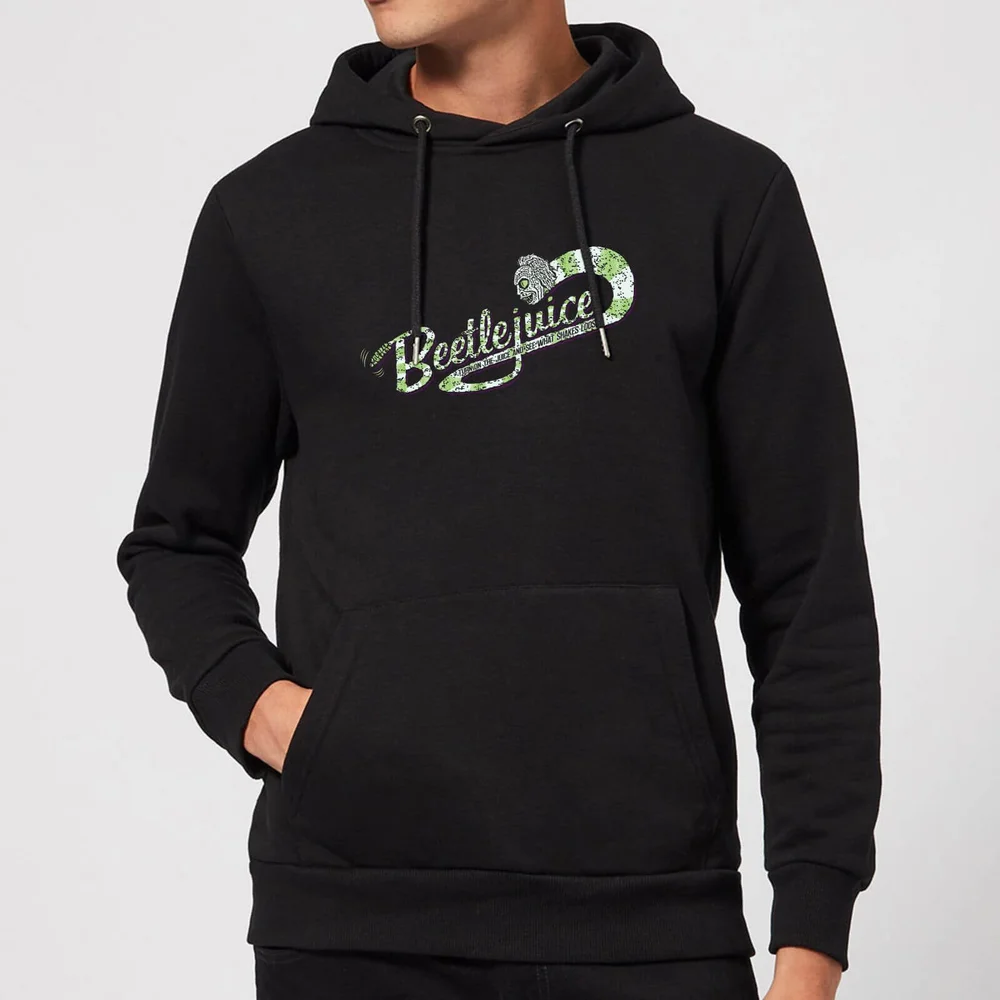 Beetlejuice Turn On The Juice Hoodie - Black - S - Noir Image 1