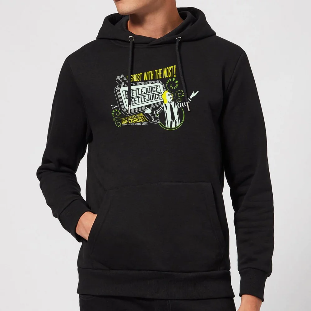 Beetlejuice The Ghost With The Most Hoodie - Black - S - Noir Image 1