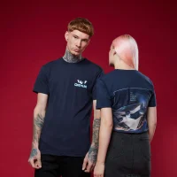 T-shirt Gremlins - Bleu Marine