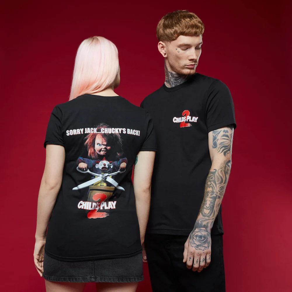 T-shirt Chucky la poupée de sang - Noir - S Image 1