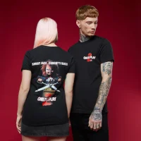 T-shirt Chucky la poupée de sang - Noir