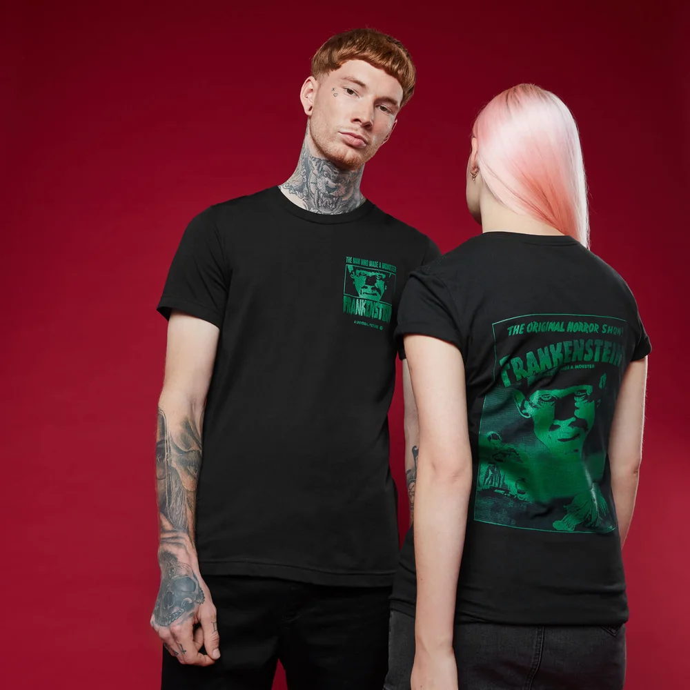 T-shirt Frankenstein - Noir - S Image 1