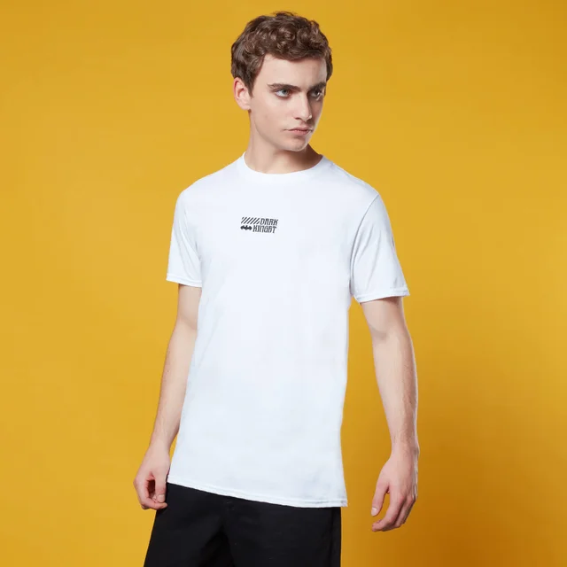 T-shirt Dark Knight Embroidered - Blanc