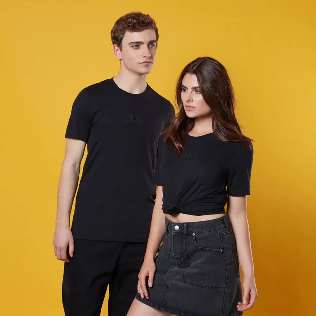 T-shirt Guardian Box Embroidered - Noir