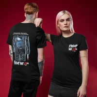 T-shirt Vendredi 13 - Noir