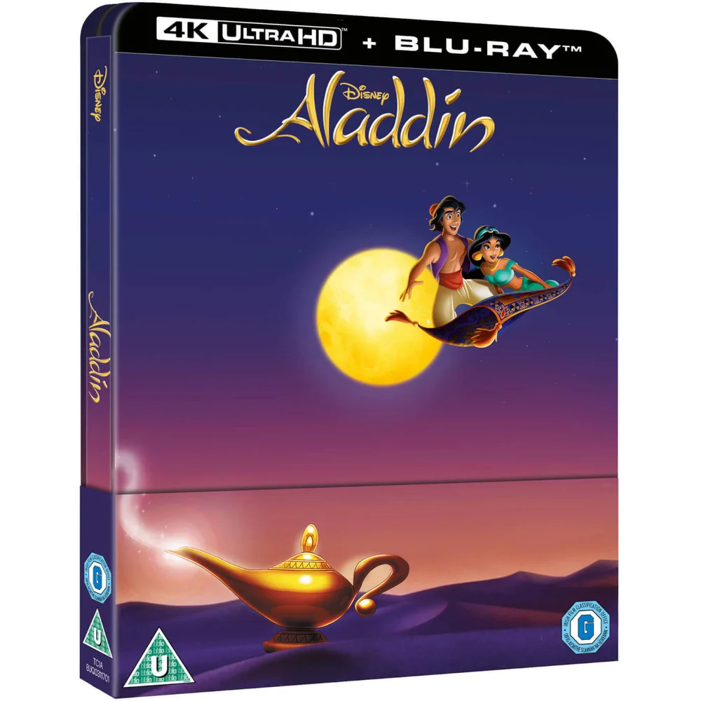 Aladdin (Animation) - Coffret exclusif Zavvi 4K Ultra HD (Blu-Ray 2D inclus) Image 1