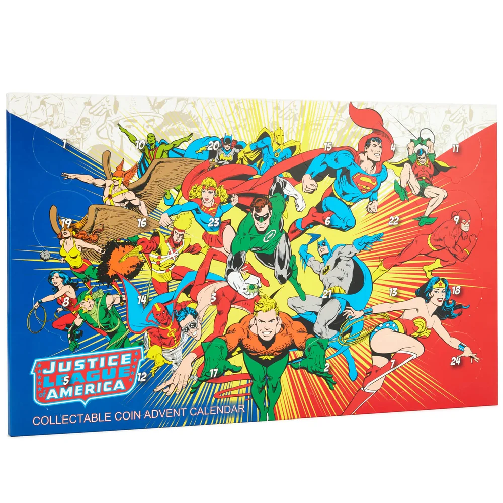 Exclusivité Zavvi: Calendrier de l'Avent DC Comics - Pièces de collection - Édition Limitée Image 1