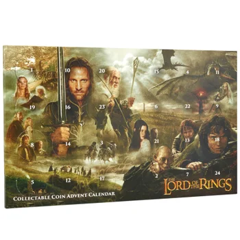 Exclusivité Zavvi: Calendrier de l'Avent Le Seigneur des anneaux - Pièces de collection - Édition Limitée