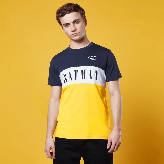 T-shirt Batman Panelled - Jaune
