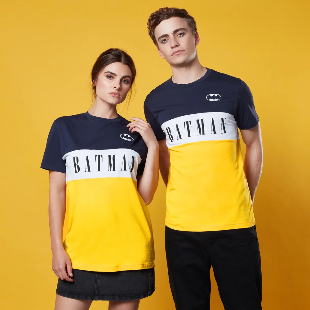 T-shirt Batman Panelled - Jaune - S Image 1