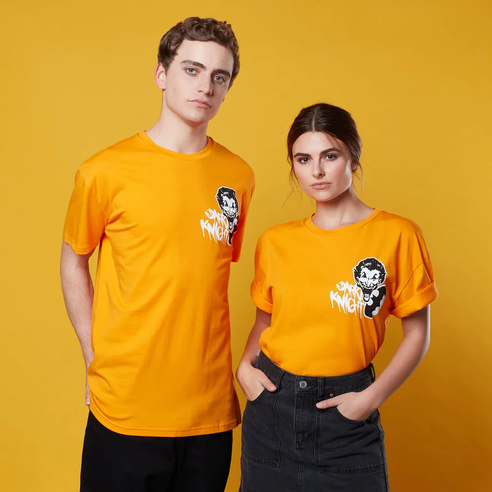 T-shirt Batman Graffiti Print Oversized - Orange - XS Image 1