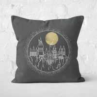 Coussin Harry Potter Poudlard (Hogwarts) Carré - Taille au choix