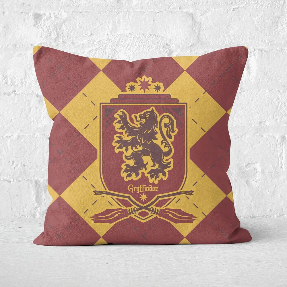 Coussin Harry Potter Gryffindor (Gryffondor) Carré - Taille au choix - 40x40cm Image 1