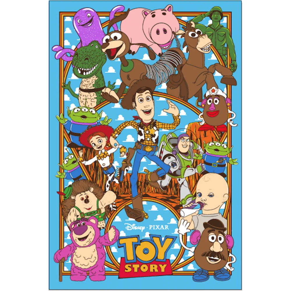 Disney's Toy Story Lithograph Print by Germain Mainger -Zavvi Exclusive Image 1
