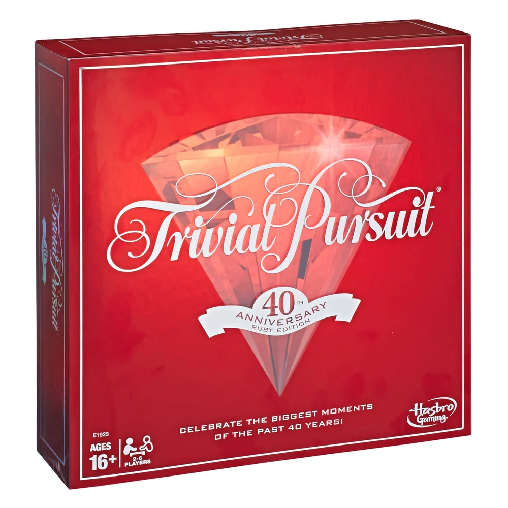 Jeu Trivial Pursuit édition Rubis 40e anniversaire Image 1