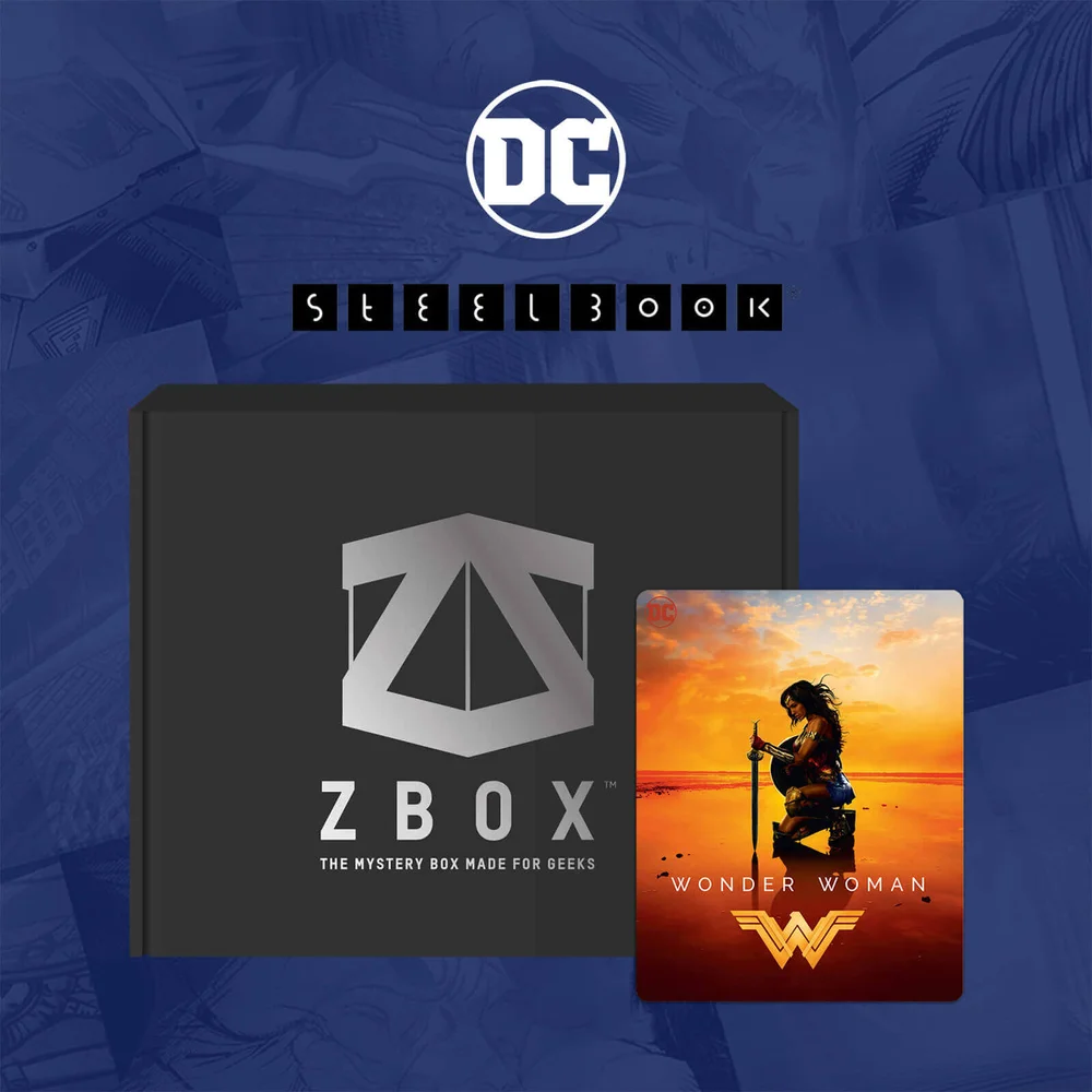 ZBOX x Steelbook Mystère Exclusif Zavvi - DC Comics Image 1