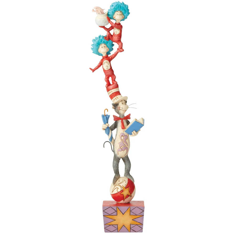 Le Chat chapeauté et ses amis – Figurine Dr Seuss par Jim Shore Image 1