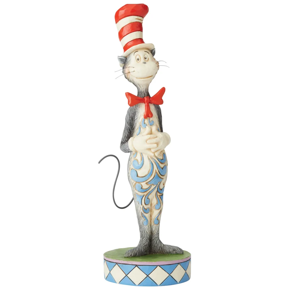Figurine Le Chat chapeauté – Dr Seuss par Jim Shore Image 1