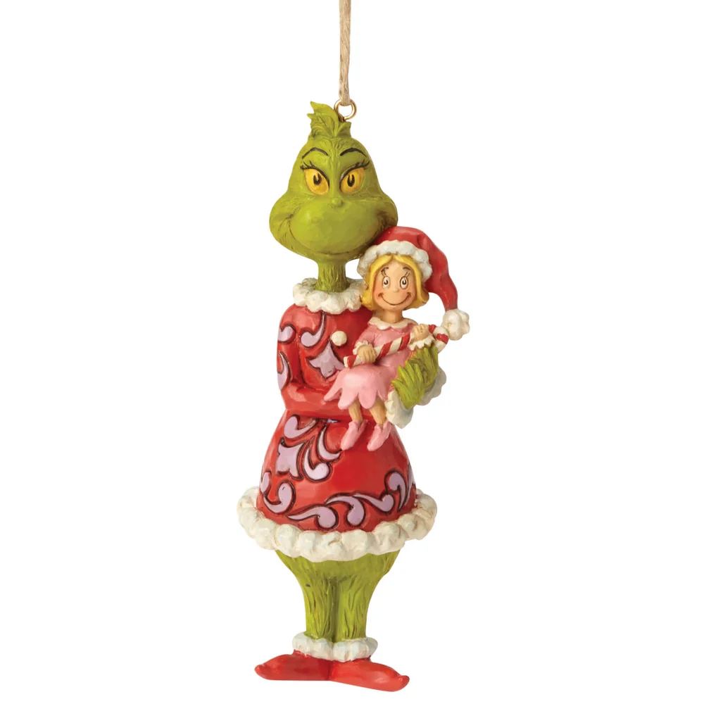 Le Grinch tenant Cindy (Décoration de Noël), Le Grinch par Jim Shore – Dr Seuss Image 1
