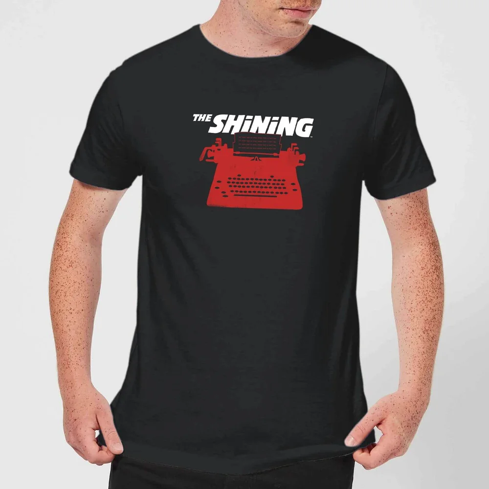 The Shining Red Typewriter Men's T-Shirt - Black - S - Noir Image 1
