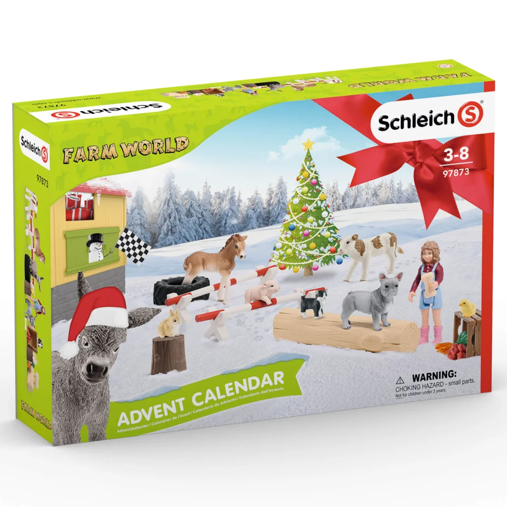 Calendrier de l'Avent Schleich - Le Monde de la Ferme 2019 Image 1