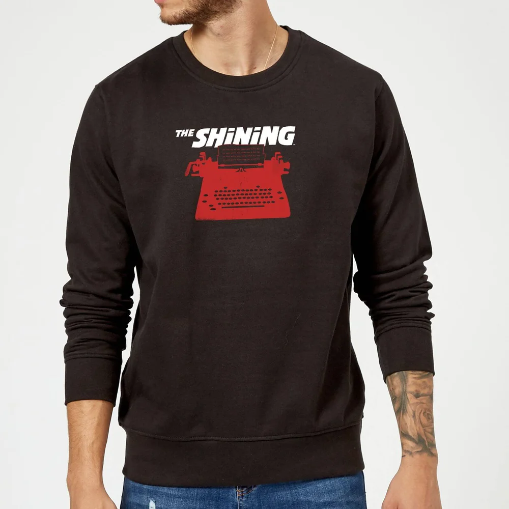 The Shining Red Typewriter Sweatshirt - Black - S - Noir Image 1