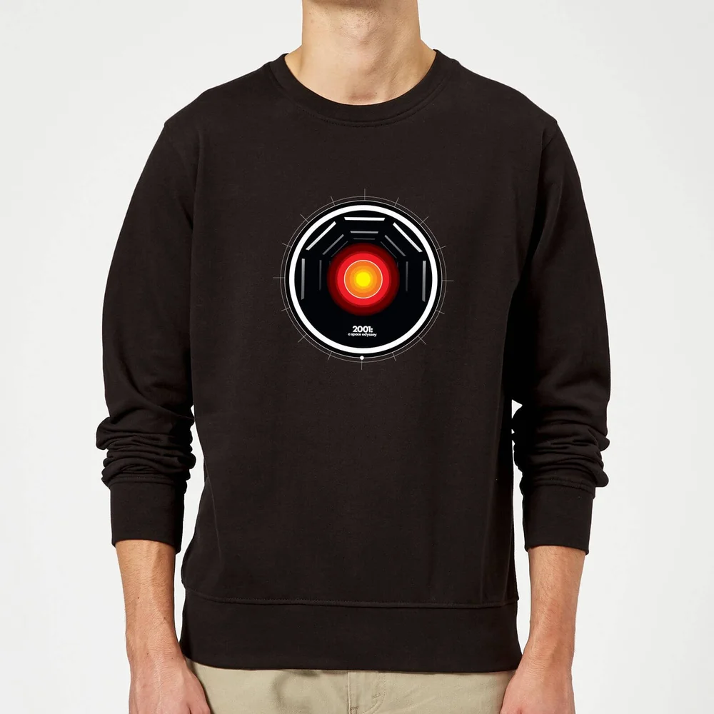 2001: A Space Odyssey Hal 9000 Stylised Eye Sweatshirt - Black - S Image 1