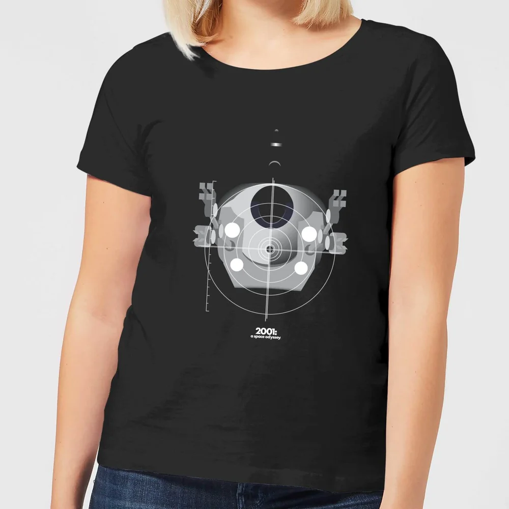 2001: A Space Odyssey EVA Pod Women's T-Shirt - Black - S - Noir Image 1
