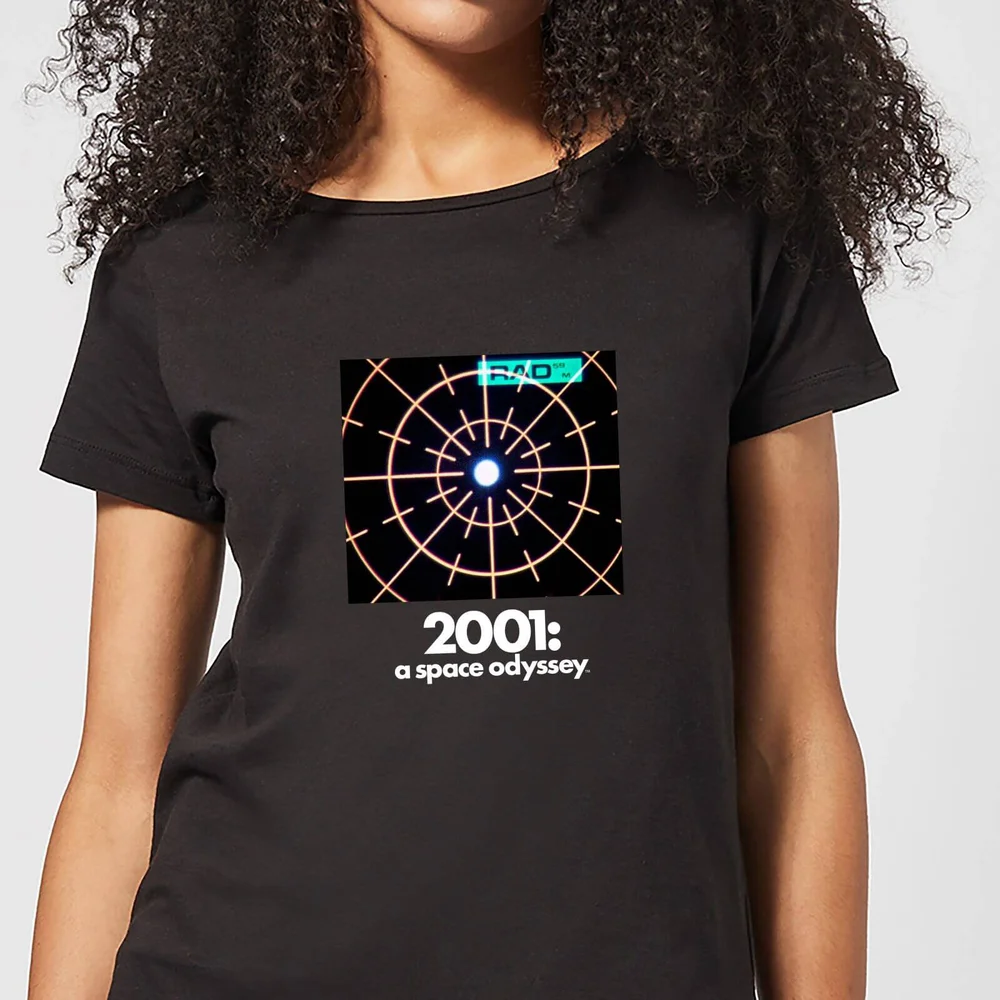2001: A Space Odyssey Scanner Women's T-Shirt - Black - S - Noir Image 1