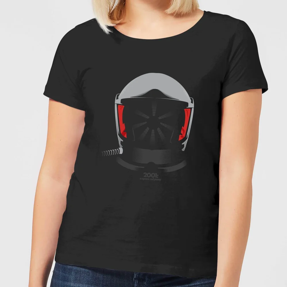 2001: A Space Odyssey Space Suit Helmet Women's T-Shirt - Black - S - Noir Image 1