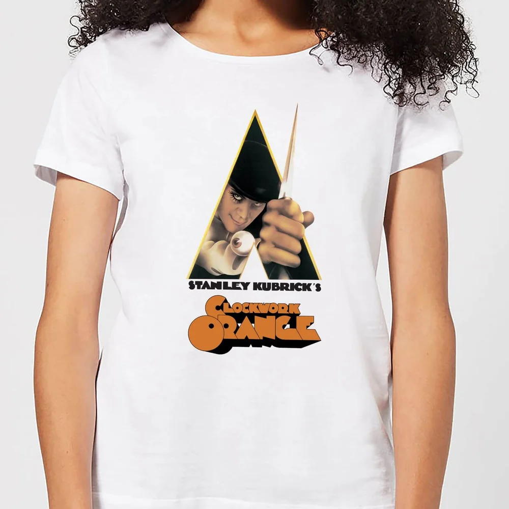 A Clockwork Orange Poster Women's T-Shirt - White - S - Blanc Image 1