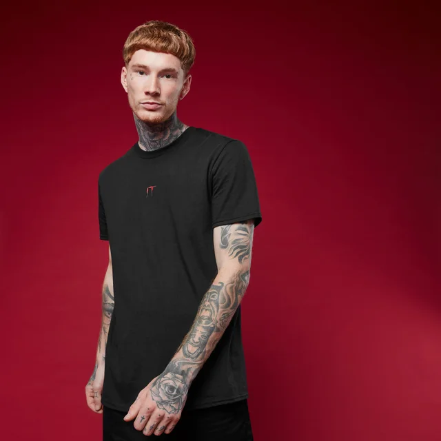 T-Shirt Ça Toi aussi tu flotteras - Noir