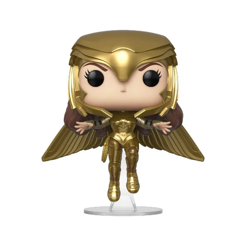 Wonder Woman 1984 Wonder Woman Gold Flying (Métallique) Pop! Figurine en vinyle Image 1