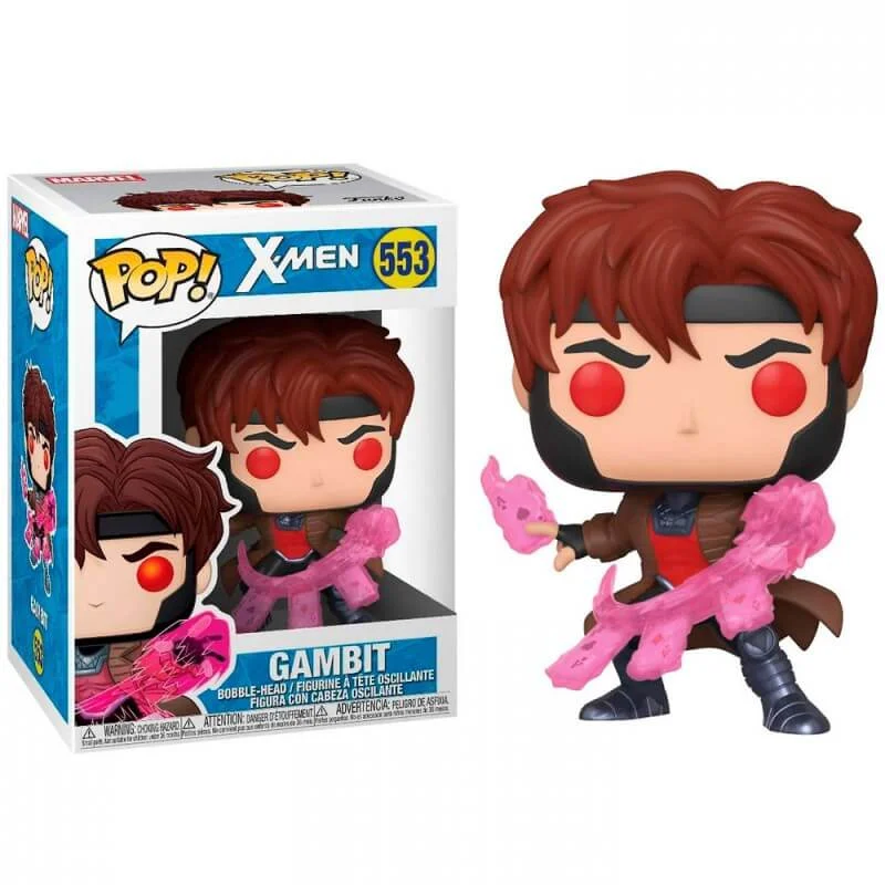 Figurine Pop! Gambit Avec Cartes - X-Men Classic Image 1