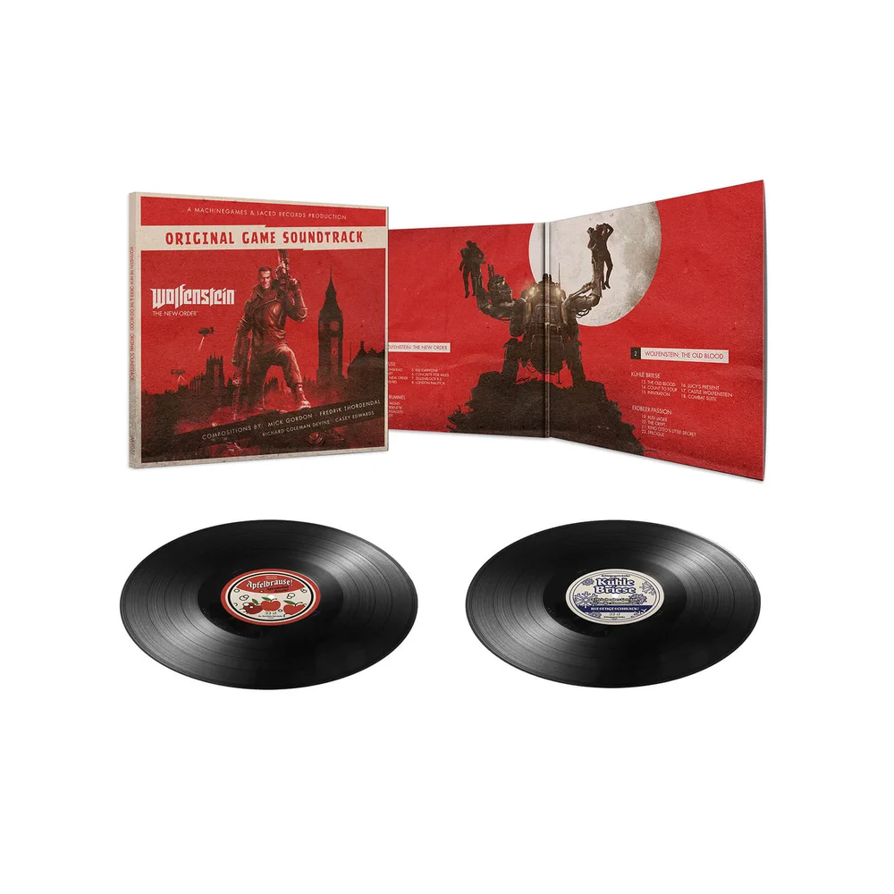 Wolfenstein: The New Order/The Old Blood Soundtrack Double Vinyle LP Image 1