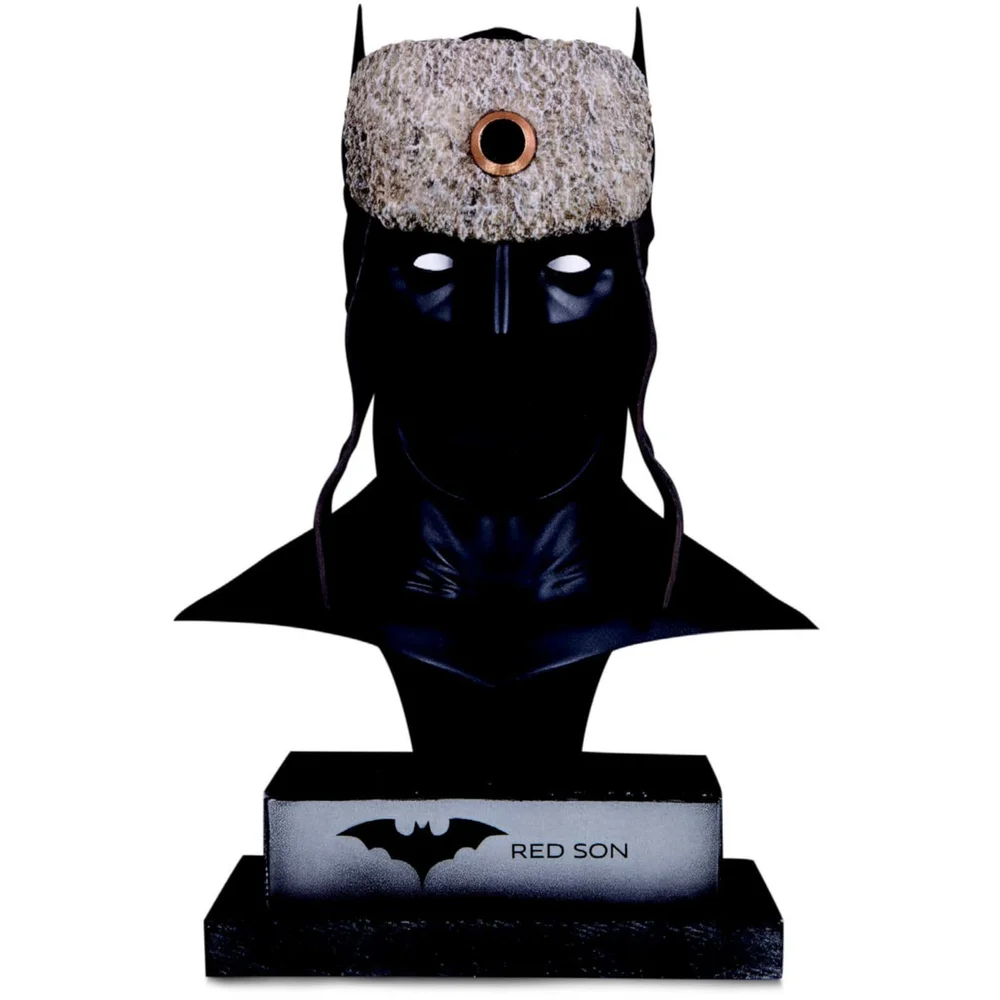 DC Collectibles DC Gallery Red Son Batman Cowl Statuette Réplique échelle 1:2 Image 1