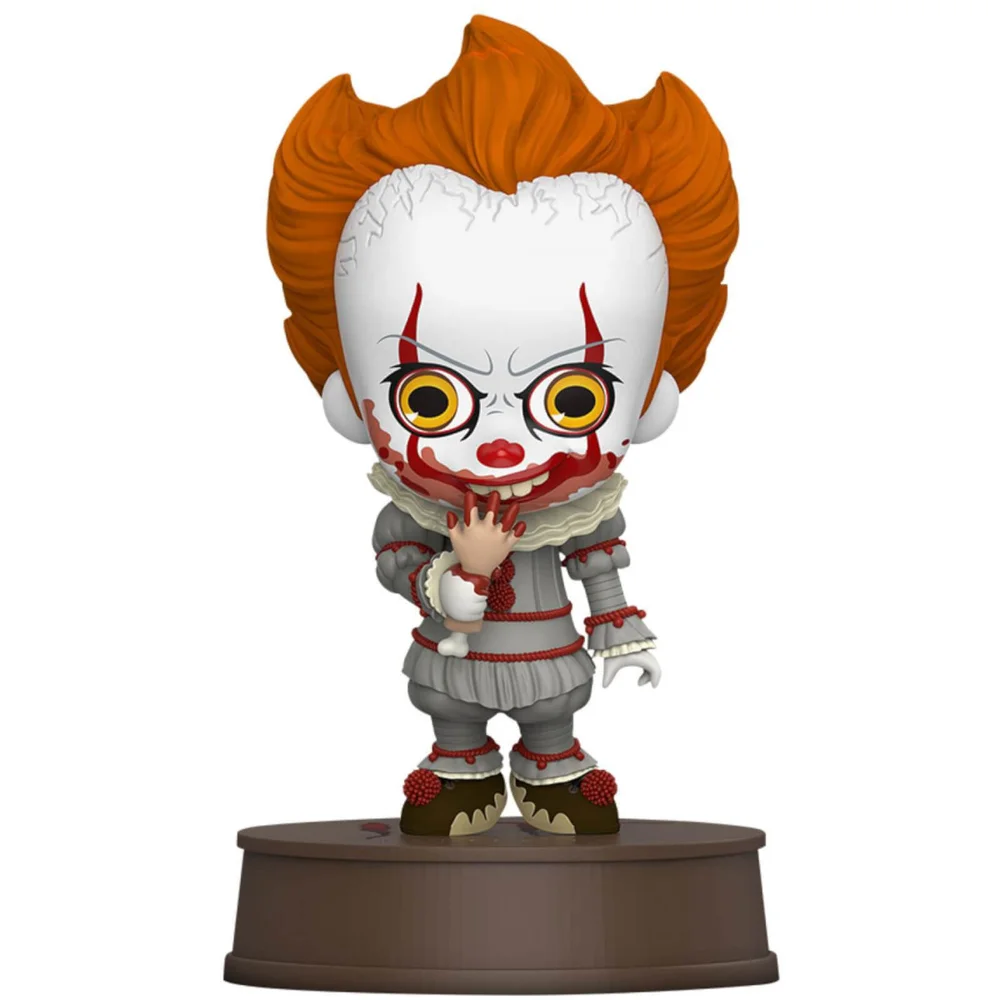 Mini figurine Cosbaby Grippe-Sou avec le bras cassé (11 cm), Ça : Chapitre 2 – par Hot Toys Image 1
