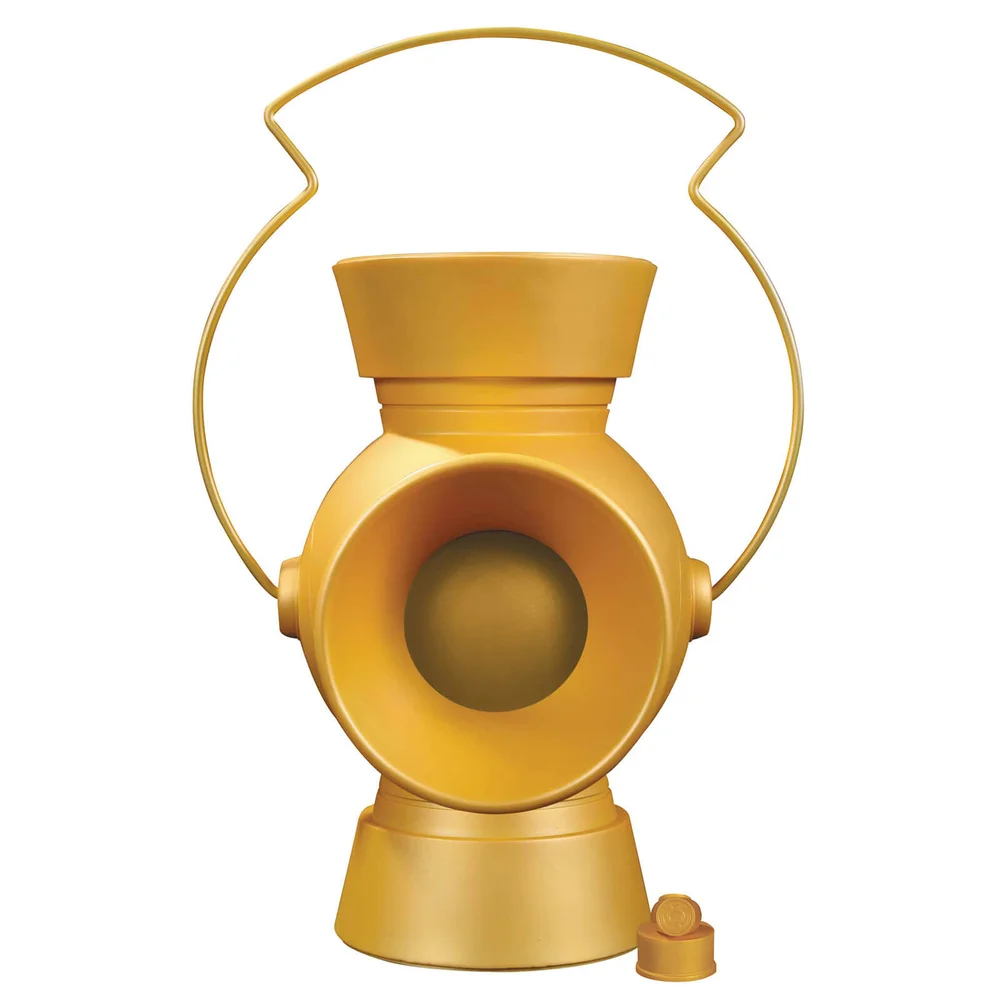 DC Collectibles Yellow Lantern 1:1 Power Battery Prop avec anneau Image 1
